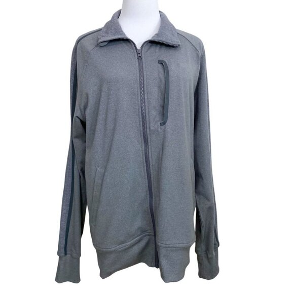 LULULEMON MEN'S KUNG FU GREY ZIP UP JACKET II - M - Picture 1 of 11